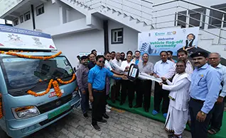 The Chetu Foundation donates seven electric meal delivery vehicles to Akshaya Patra, helping to feed 18,000 schoolchildren daily in India.
